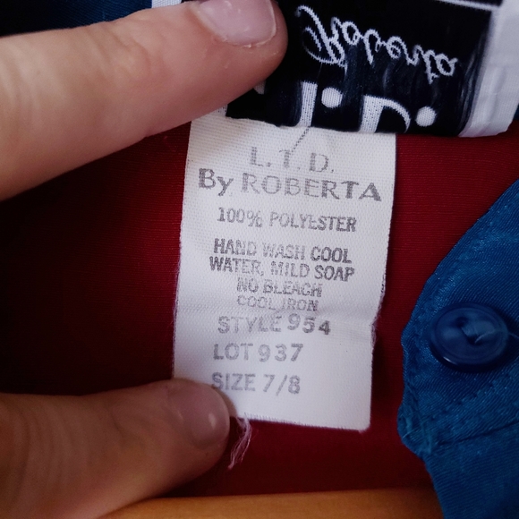 Vintage 80's Blouson Midi Dress 7/8 Turquoise - Picture 10 of 12